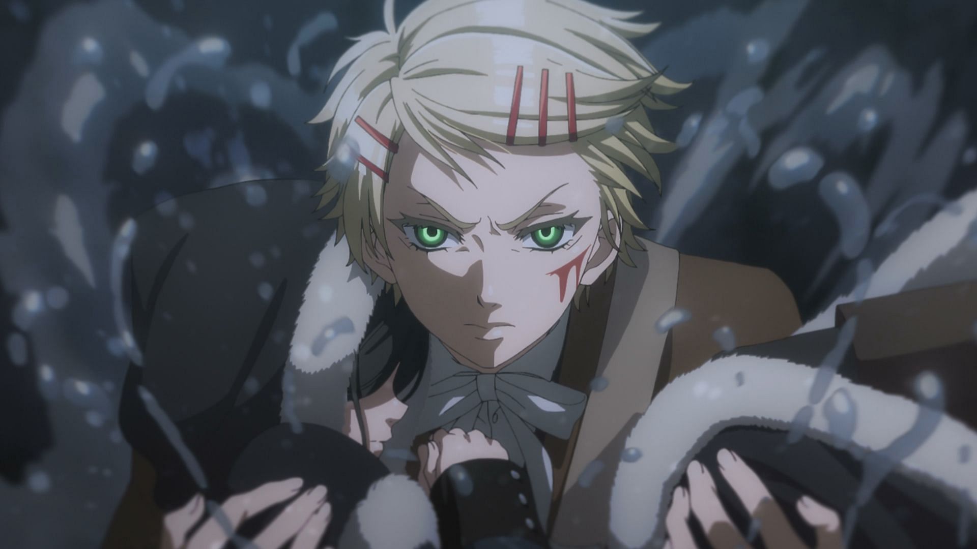 Finnian and Sieglinde in episode 9 (Image via CloverWorks)